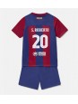 Billige Barcelona Sergi Roberto #20 Hjemmedraktsett Barn 2023-24 Kortermet (+ Korte bukser)